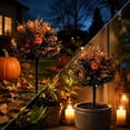 thumbnail image 7 of DefiDgd Halloween Faux Plant Bush Garden Stake with Spooky Eyeball Ornaments,Outdoor Plant Pick for Halloween Lawn Patio Front Porch Party Holiday Home Decoration(B), 7 of 7