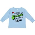 thumbnail image 3 of Inktastic Going Golfing with my Papa- kids golf Boys or Girls Long Sleeve Toddler T-Shirt, 3 of 5