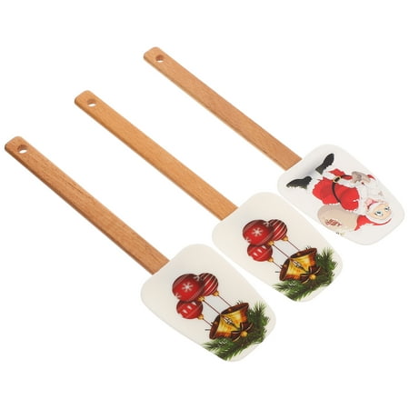 

Christmas Butter Scraper Bread Spreader Baking Tools Supplies Silicone Wear-resistant Biscuit