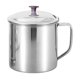 thumbnail image 1 of Taza de acero inoxidable con tapa, para camping, café, té, viajes, irrompible, de metal., 1 of 8