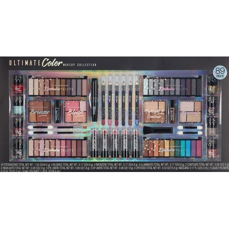 ($30 Value) The Color Workshop Ultimate Color Makeup Collection Gift Set, 89 Pieces