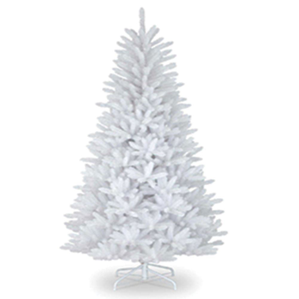 4ft White Traditional XmasTree Imperial 230 Tips  Artificial Tree Metal Stand 