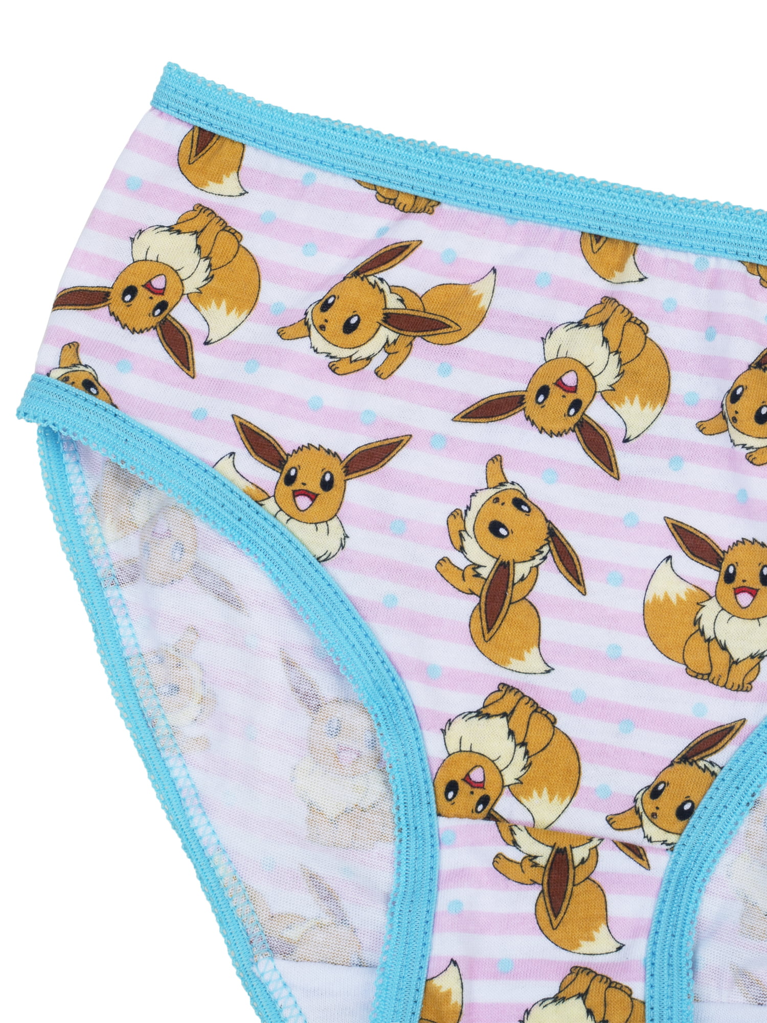 Pokemon Girls Underwear 7 Pack Briefs, Sizes 4-8 
