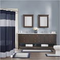 thumbnail image 2 of JERFIT Plush Navy Cotton Bath Rug, Non-Slip Absorbent Bathroom Mat, Soft Machine Washable Floor Rug for Bath, Shower, Vanity, 2 of 8