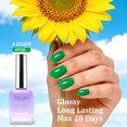 thumbnail image 4 of Gellen Gel Nail Polish, 18ml Vibrant Emerald Green Nail Polish Soak off UV LED Nail Gel Polish Nail Art Manicure Salon at Home DIY Gel, Valentine Gifts for Women Girls, 4 of 8