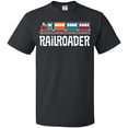 thumbnail image 3 of Inktastic Railroader Train Hobby T-Shirt, 3 of 5