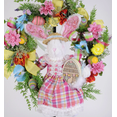 thumbnail image 2 of Karen Didion Lighted Hello Spring Wreath 23 Inches, 2 of 4