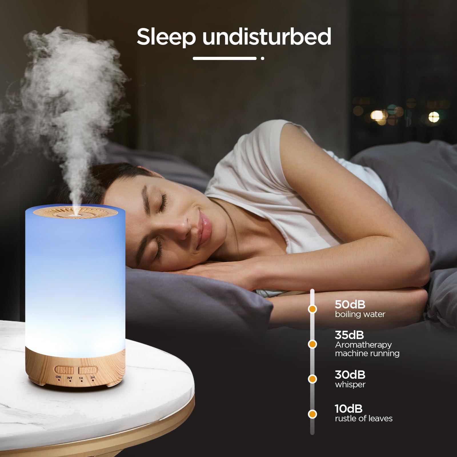 Noahstrong Essential Oil Diffuser, 150ml, 7 Colors photo 4