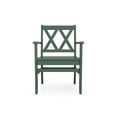 thumbnail image 5 of POLYWOOD® Canyon 3-Piece Farmhouse Dining Set in Green, 5 of 8