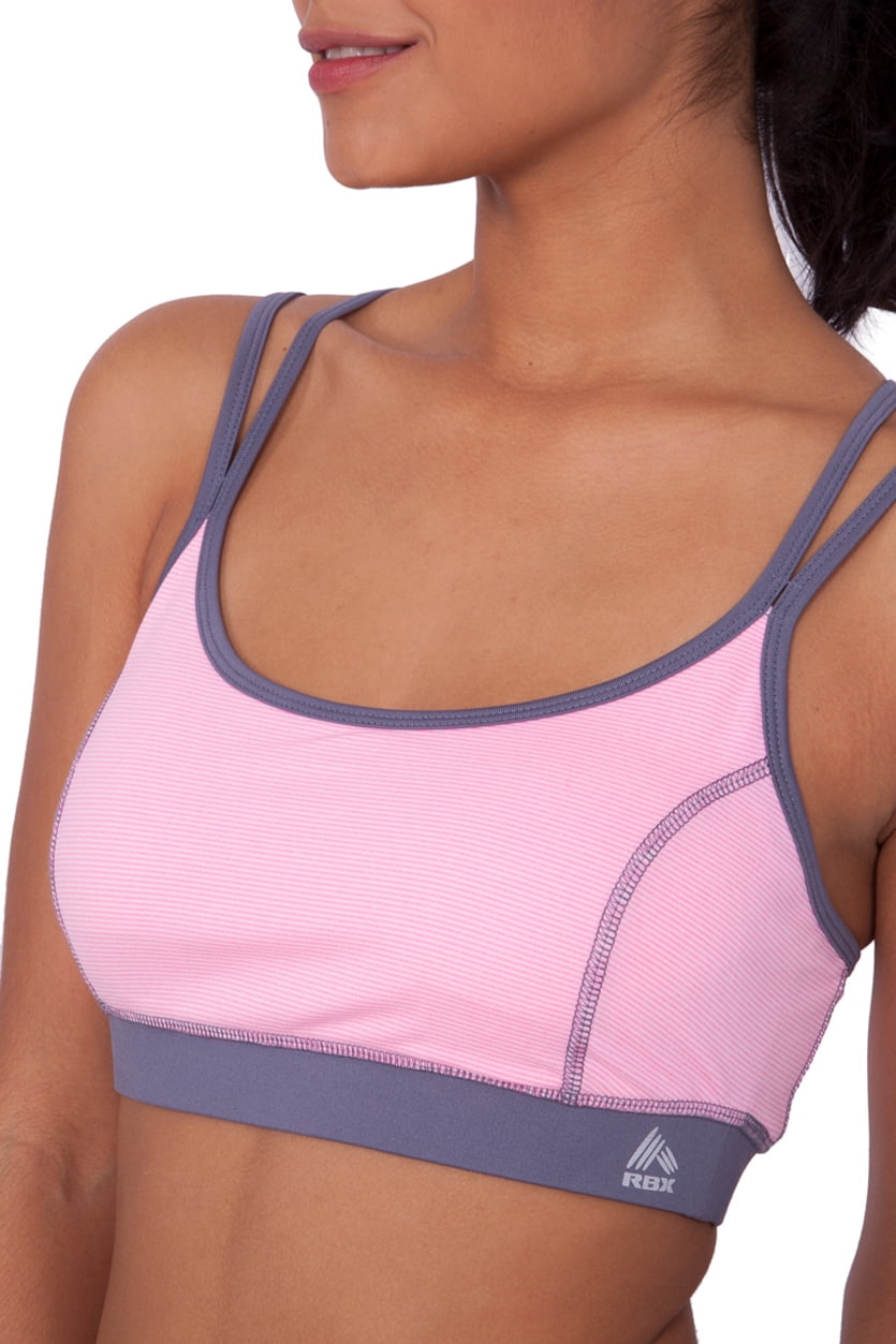 rbx flexible fit sports bra