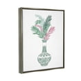 thumbnail image 4 of Stupell Industries Botanical Ornate Pattern Vase Graphic Art Luster Gray Floating Framed Canvas Print Wall Art, Design by Ziwei Li, 4 of 6