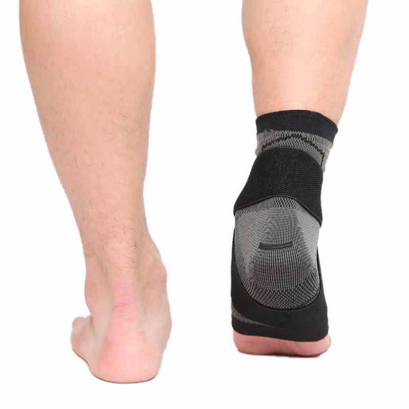 New Ankle Support Brace Leg Gym Arthritis Injury Sleeve Elasticated Bandage Wrap 