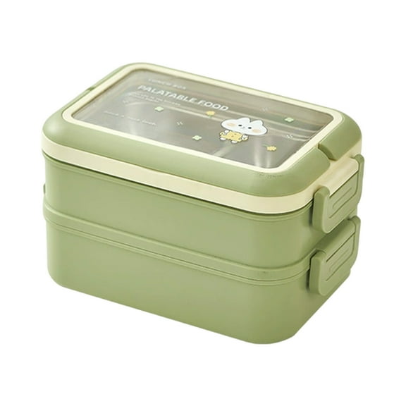 geerera Bento Box Adult, Lunch Box with Compartments, Salad Container Bowl, Microwavable Stackable for Women & Men