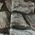 thumbnail image 3 of Textured Stone Embossed Wallpaper, Tile Wallcovering Roll: 41.7”W x 614”H- 177.80 sq ft, 3 of 6