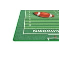 thumbnail image 4 of Allstar Rugs 4' 11" x 6' 11" Green Kids Educational Themed Nylon Area Rug with a Brown Football Field Design and White Accents. Hand-Tufted in Turkey., 4 of 8
