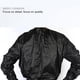 thumbnail image 3 of Greeniant Chándal de PVC grueso negro para trabajo pesado, traje de Sauna para el sudor, para gimnasio, ejercicio físico, quemagrasas, pérdida de peso, Ropa Deportiva, Zapatos No.1 Greeniant OD009655-01, 3 of 6