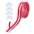 thumbnail image 1 of Protector de bordes Protectores de esquina Protectores de esquina Cinta Adhesiva Envoltura Hogar, ños Prueba de bebés para muebles, mesas, 10 mm 3 m Gloria tira protectora, 1 of 9