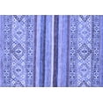 thumbnail image 1 of Ahgly Company Indoor Rectangle Abstract Blue Modern Area Rugs, 7' x 9', 1 of 4