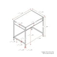 thumbnail image 2 of Bureau en grain de bois Auston, 2 of 8