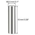 thumbnail image 3 of Uxcell Steel Pins 304 Stainless Steel Dowel Pin Cylindrical Shelf Support Pin Silver 2.5 x 10mm 25pcs, 3 of 3