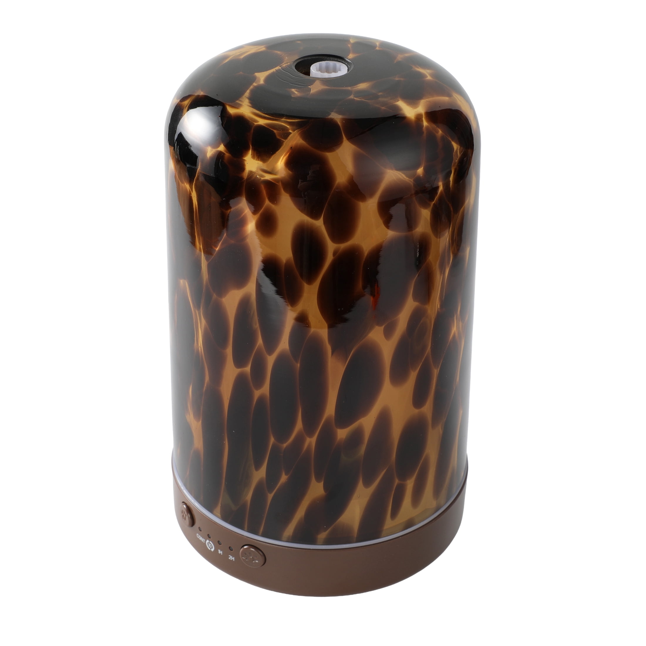Better Homes & Gardens Artglass Ultrasonic Diffuser, Cool Mist, Tortoise