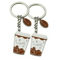 thumbnail image 4 of 2pcs Creative Coffee Cup Key Chains Exquisite Hanging Pendant Key Ring, 4 of 8