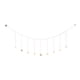 thumbnail image 3 of Bohemian Star Garland Decor Colgando Decoraciones de pared Colgante Decorativo Arte de pared con cadenas para Cafe Sala de estar Apartamento, 3 of 9