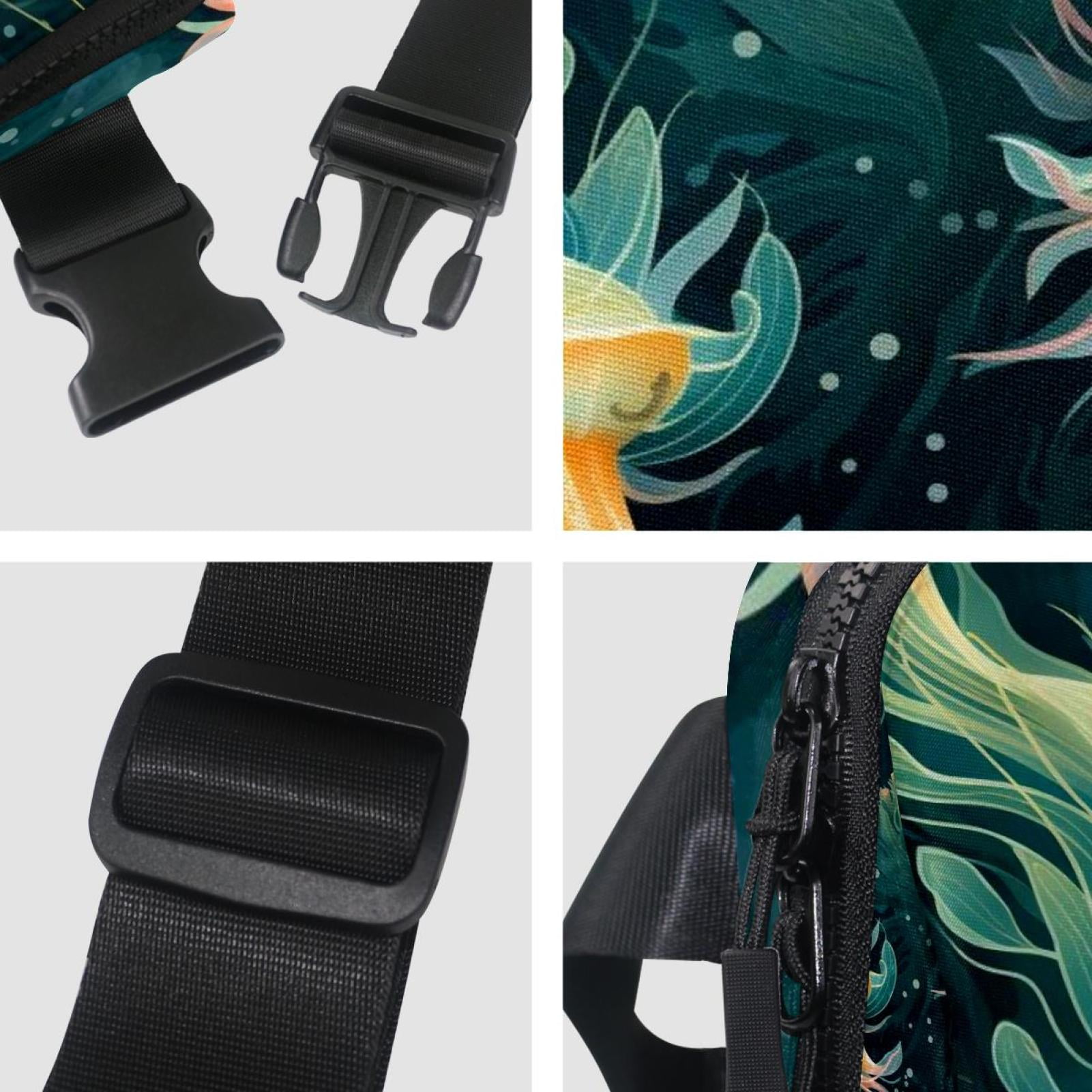 Sea slugs Adjustable Lightweight Waist Bag Fanny Pack Crossbody Bag with Extension Strap Unisex