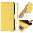 thumbnail image 2 of Decase Solid Wallet Case for iPhone 17 Pro Max,Rugged 3 Card Slots Kickstand Flip Folio Cover,Shockproof TPU+Leather Hybrid Magnetic Closure Protective Flip Cover for iPhone 17 Pro Max,Yellow, 2 of 12
