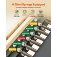 thumbnail image 2 of VEVOR Pilates Reformer Machine, Wooden Pilates Workout Equipment for Home Gym Studio Use, Pilates Bed with Dual Resistance- Spring & Cord, Reformer Set with Sitting Box, Up to 400 LBS, 2 of 9