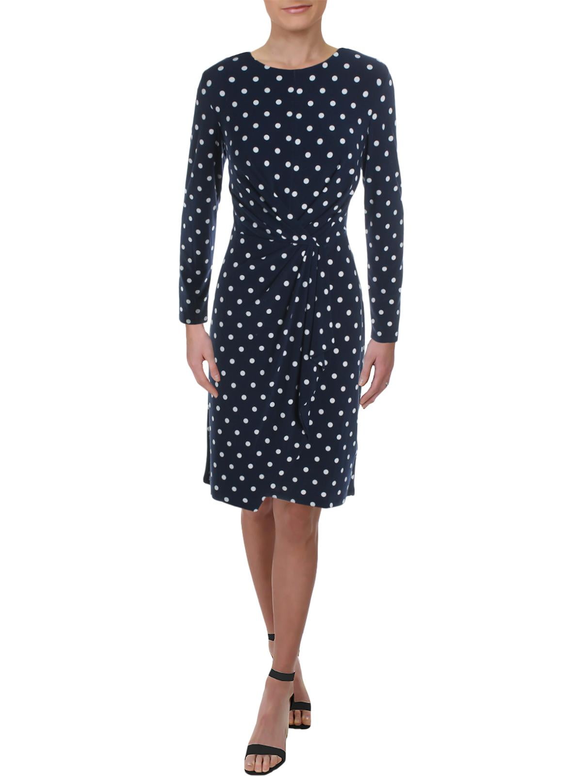 lauren ralph lauren polka dot dress