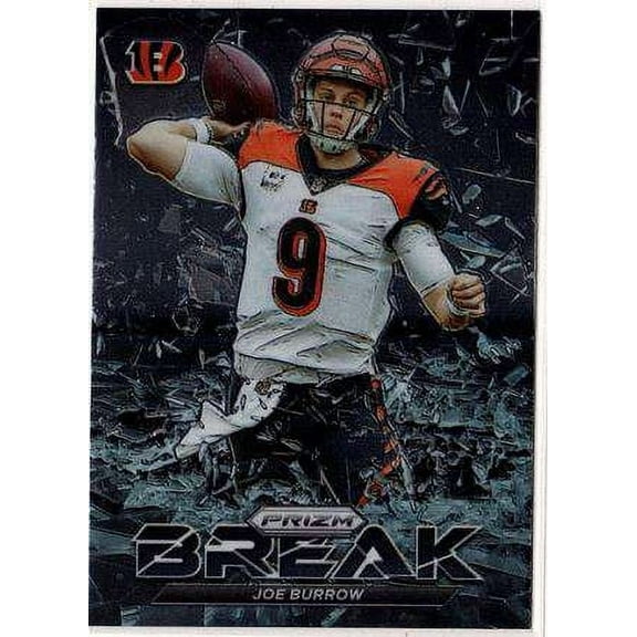NFL 2021 Prizm Football Joe Burrow Trading Card PB-2 (Prizm Break) (Panini)