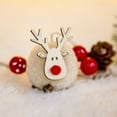 thumbnail image 2 of BKRE Festive Reindeer Pompom Hanging Ornament Handmade Deer For Party, 2 of 3