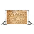 thumbnail image 2 of GreenDecor Photography Old Egypt Hieroglyphs Backdrop 7x5ft Carved Stone Wall Ancient Building Background Children Kids Shooting Props Video Studio, 2 of 5