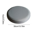 thumbnail image 2 of Waterproof Leather Round Bar Stool Cover With Elastic Band Durable Seat Protector For Round Stools Easy To Install And Remove Wipe Clean To Preserve Furniture And Prevent Wear, 2 of 6
