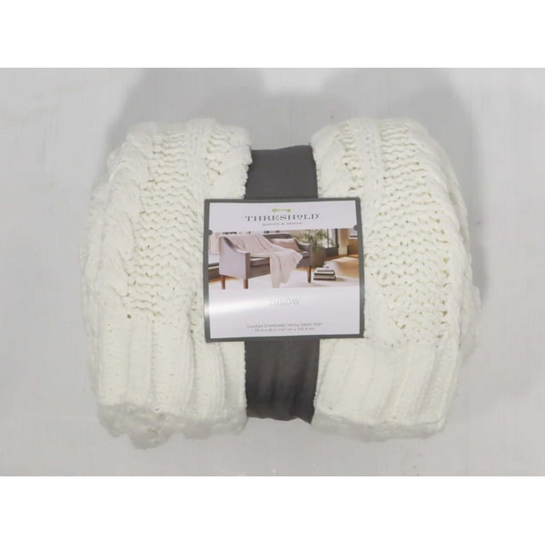 Target/Home/Home Decor/Throw Blankets Cable Knit Chenille Throw