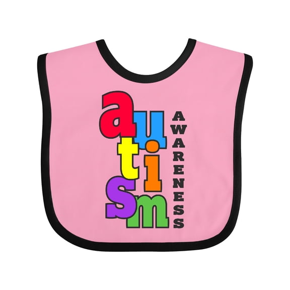 Inktastic Autism Awareness Boys or Girls Baby Bib