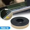 thumbnail image 2 of Rubber Seal Strip Car Front Rear Side Glass Trim Edge Moulding Weatherstrip 1M, 2 of 9