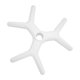 thumbnail image 4 of Piezas de la parte inferior de la silla, pata reforzada de la silla, base universal de la silla de oficina, para silla de juegos Piezas de repuesto de Blanco DYNWAVEMX Base de sillas de oficina, 4 of 8