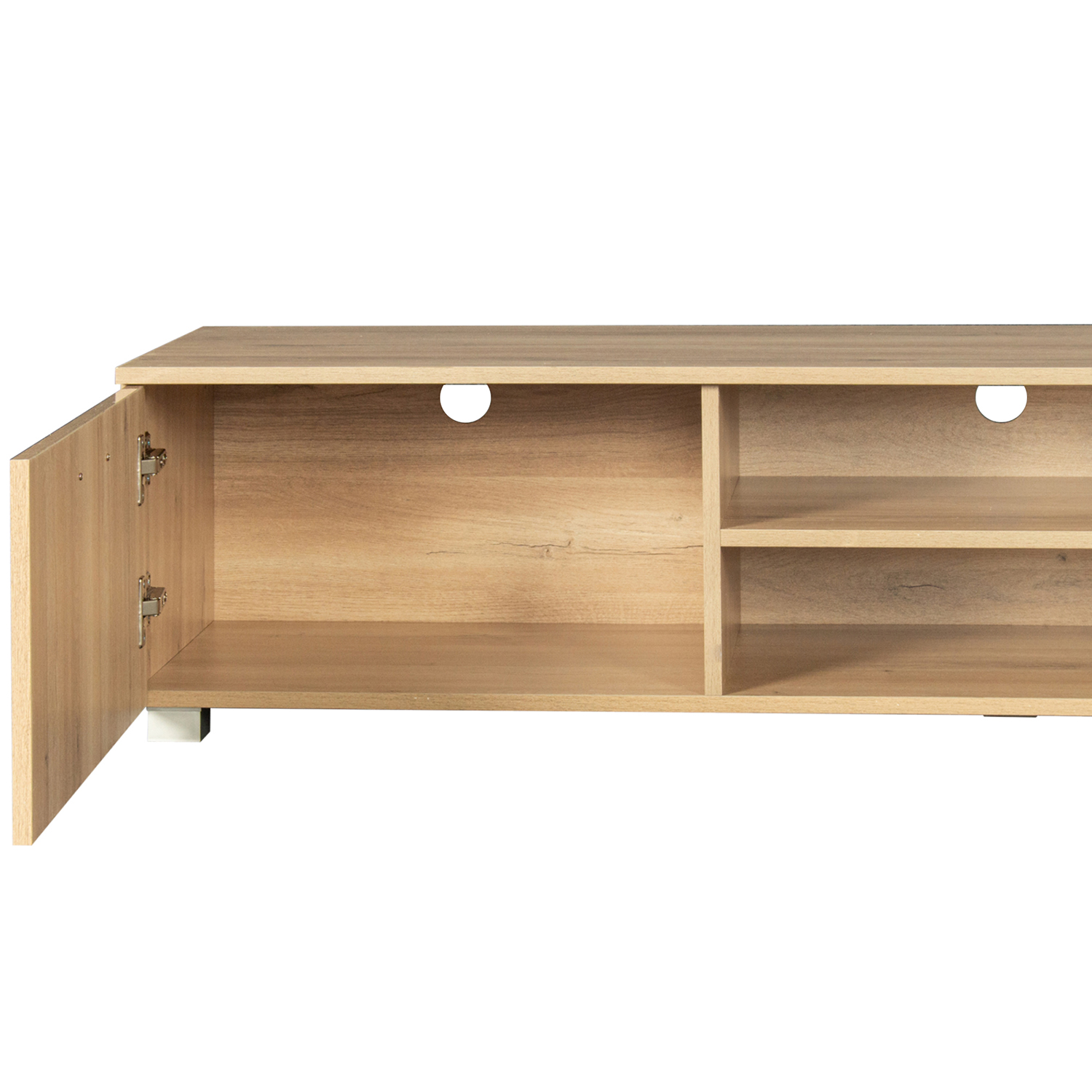 Kepooman Modern TV Stand for Bedroom, Mid-Century TV Console for Living Room, 67" Entertainment Center for TVs for Dining Room, Oak-C Kepooman Modern TV Stand for Bedroom, Mid-Century TV Console for Living Room, 67" Entertainment Center for TVs for Dining Room, Oak-C
