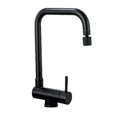 thumbnail image 1 of Black Folding Kitchen Faucet Folding Kitchen Faucet With 2 Choice Of Jets Under Window Kitchen Mixer Tap, Black, 29 * 22cm, 1 of 5