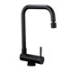thumbnail image 1 of Black Folding Kitchen Faucet Folding Kitchen Faucet With 2 Choice Of Jets Under Window Kitchen Mixer Tap, Black, 29 * 22cm, 1 of 5