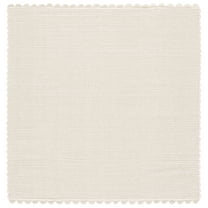 SAFAVIEH Montauk Vinal Striped Area Rug, Ivory, 6' x 6' Square