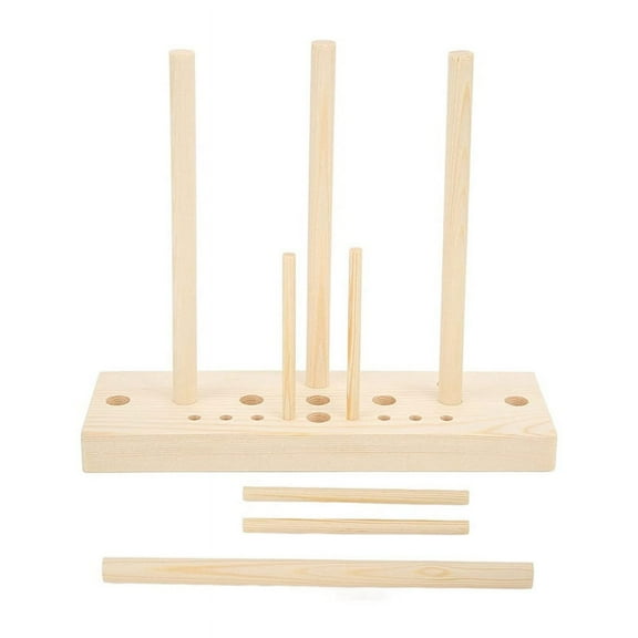 HOT Bows Ribbon Making Tool Bow Wooden Maker Board Sticks Kit for DIY Crafts