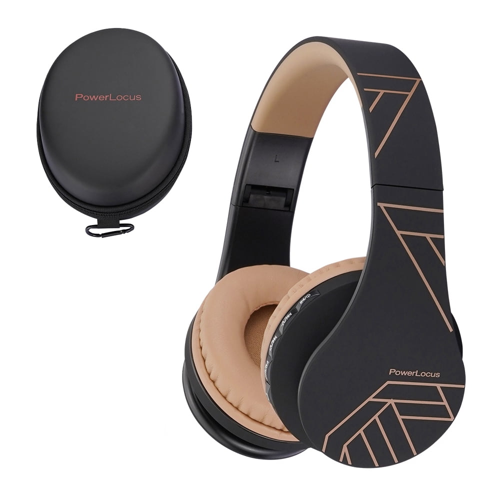 PowerLocus Wireless Headphones Over-Ear Wireless Bluetooth Headphones Noise 