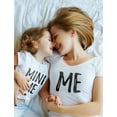 thumbnail image 4 of Mom and Daughter Matching Outfits Mommy and Me Shirts Me Mini Me Mothers Day Mom White XX-Large / Daughter White 3T, 4 of 7