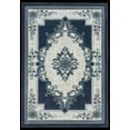 thumbnail image 4 of Glamour Thick Plush Oriental Area Rug Traditional Carpet Floral Medallion Design-206 (6'6"x9'2",Aqua), 4 of 6