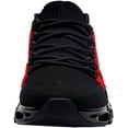 thumbnail image 2 of FENLERN Mens Running Shoes Lightweight Sports Walking Sneakers Black/Red Size 12, 2 of 6