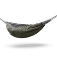 thumbnail image 1 of Hamac Portable 2 Personnes, Tissu en Nylon Doublure en Polyester Doux Couverture de Camping Poncho avec Cordons Élastiques Réglables pour Randonnée Sac à Dos Alpinisme, 1 of 7