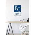 thumbnail image 4 of MLB Kansas City Royals - Logo 22 Wall Poster, 14.725" x 22.375", 4 of 4